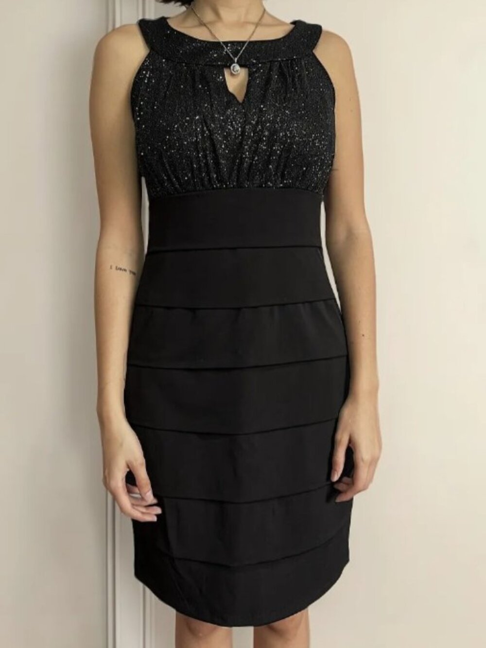 EnFocus Studio Black Dress